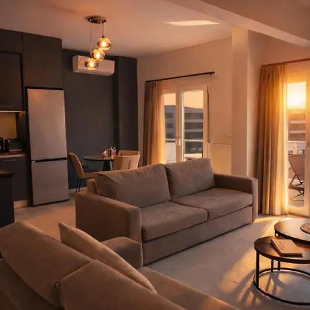 Modern Spacious 8th-floor With Large Balcony 1 Min To Metro * テッサロニキ